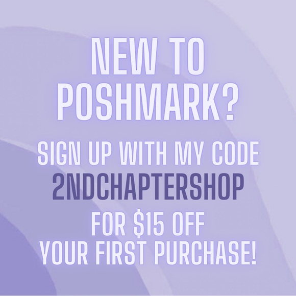 NEW TO POSHMARK? 💜 - Picture 1 of 1